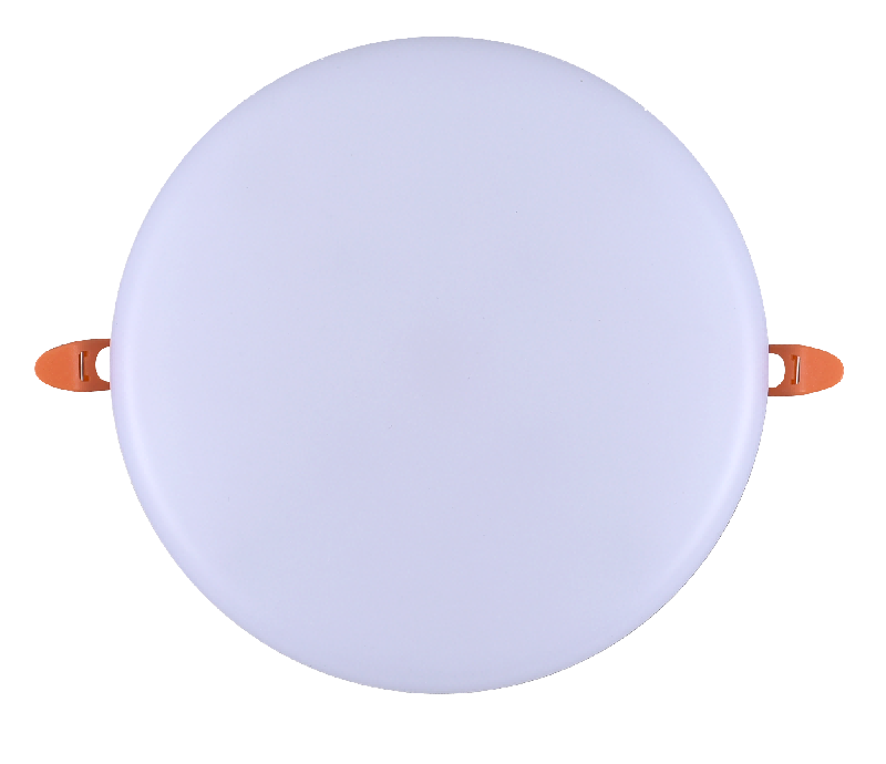 18W forsænket LED rammeløs panellys, aluminium + pc, jern + PP