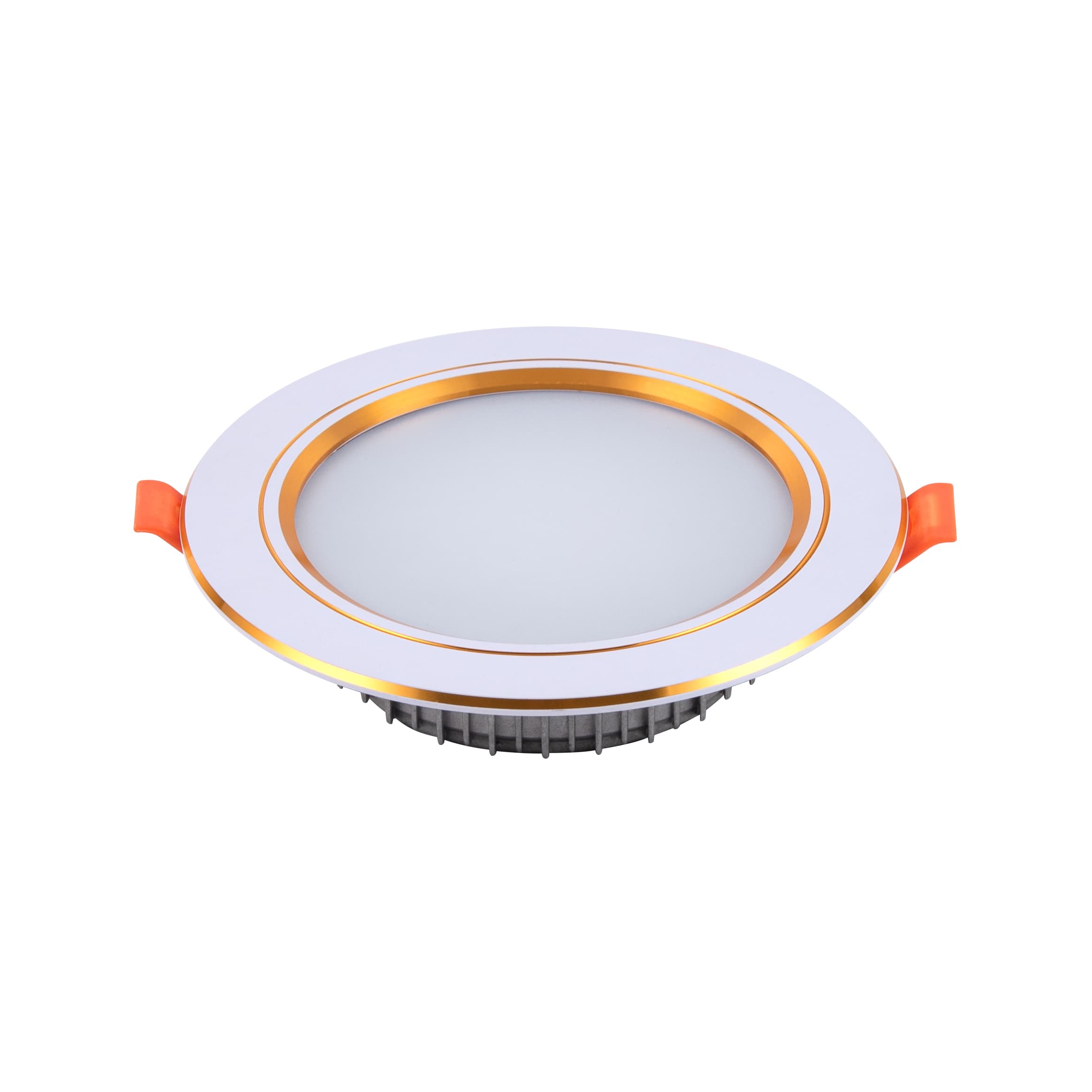 Guld LED -forsænket belysningsloft downlight spotlights 5W 7W 12W